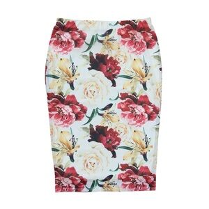 Windsor Floral Pencil Skirt